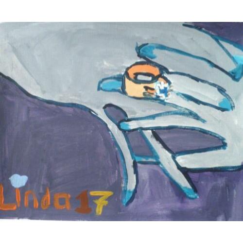 Schilderij ring 17