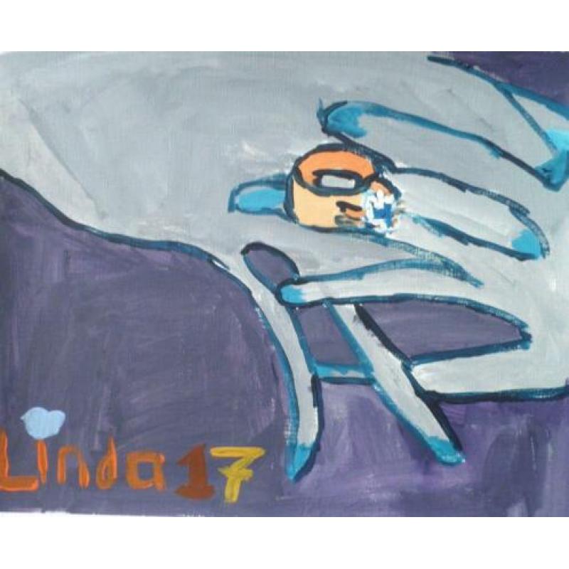 Schilderij ring 17