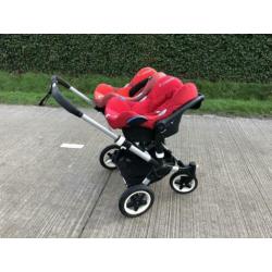 Bugaboo Donkey twin zeer compleet