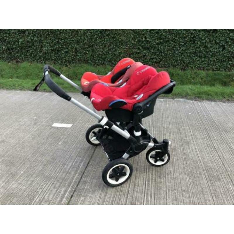 Bugaboo Donkey twin zeer compleet