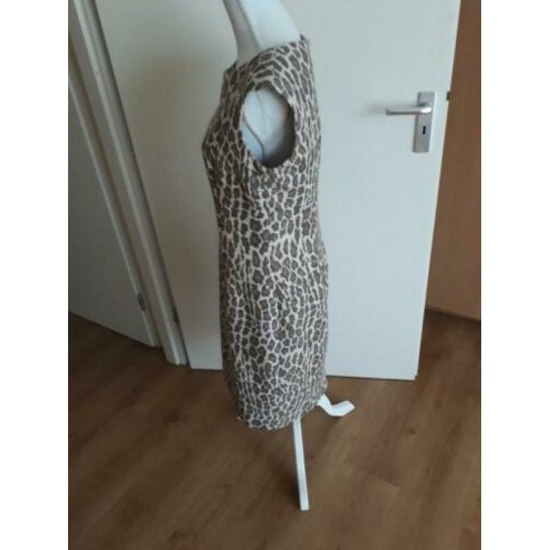 Prachtige Purdey jurk, panter print 42