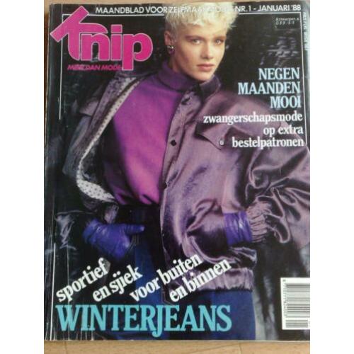 Knipmode Vintage nr. 1-2-3-4-5-6-7-8-9-10-11-12/ 1988
