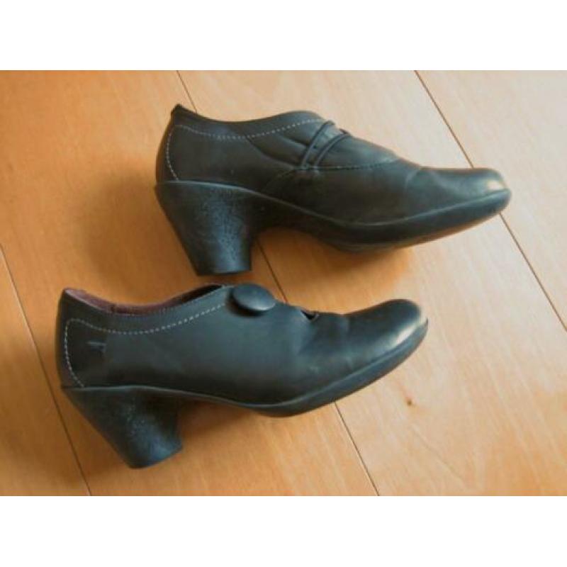Zeer mooie zwart leren comfortschoen CAMPER 37-F snazzeys