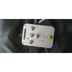2 fishman AFX pedalen, chorus+delay