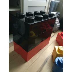 Lego opbergdozen, 4x8, 1x4, 2x1 en 1x2
