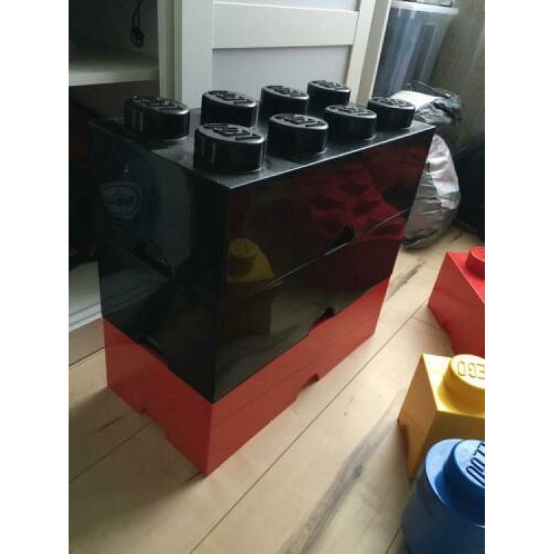 Lego opbergdozen, 4x8, 1x4, 2x1 en 1x2
