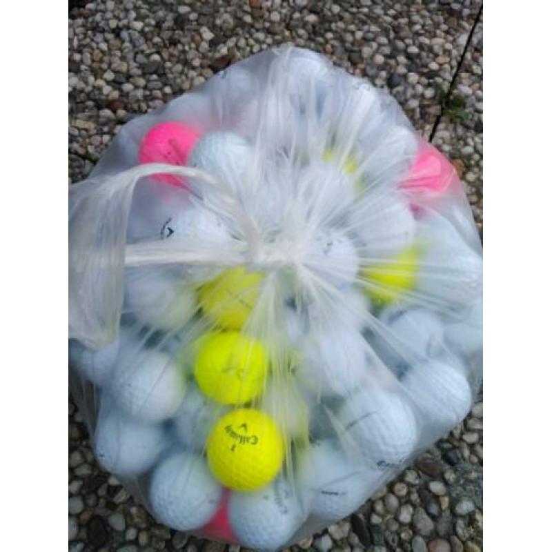 100 callaway supersoft / chrome soft AAA golfballen 65 euro!