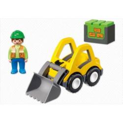 Playmobil 123 Graafmachine met werkman 1.2.3 - 6775