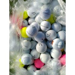 100 callaway supersoft / chrome soft AAA golfballen 65 euro!