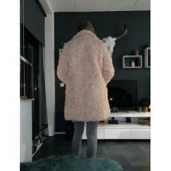 Teddy jas roze. Maat M