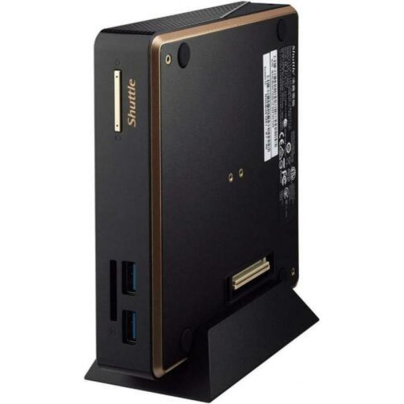 Shuttle Nano PC NC01U, 4GB RAM, 60GB SSD, Windows 10 Pro