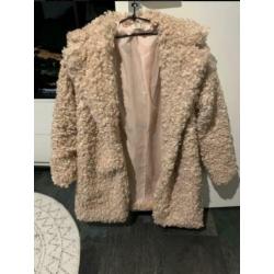 Teddy jas roze. Maat M