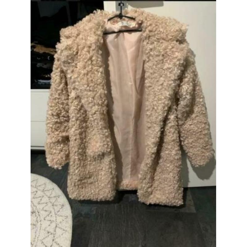 Teddy jas roze. Maat M