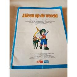 Boek alleen op de wereld plaatjes compleet