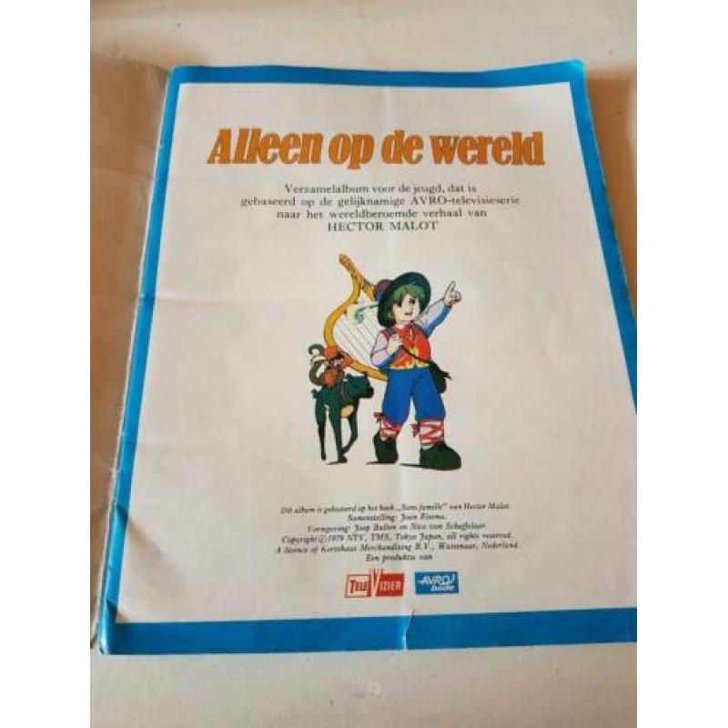 Boek alleen op de wereld plaatjes compleet