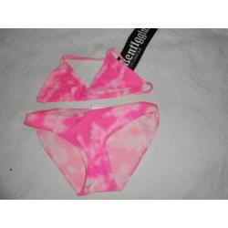 Nieuwe 3-delige bikini met pareo maat 110 Lentiggini