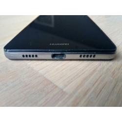 Huawei P8 Lite zwart krasvrij met hoesje