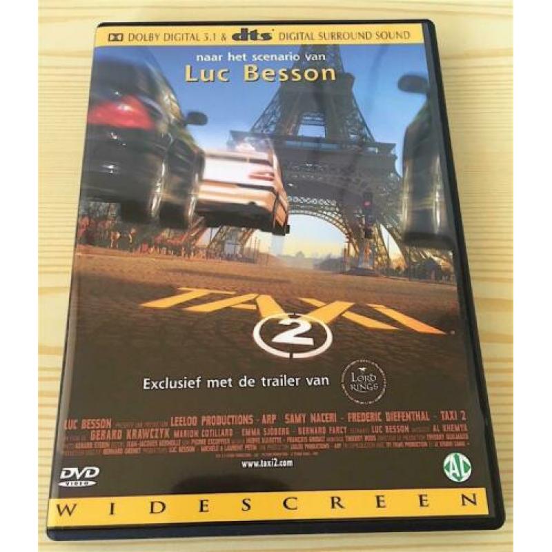 dvd Taxi deel 1, 2, 3 (2-disc) van Luc Besson