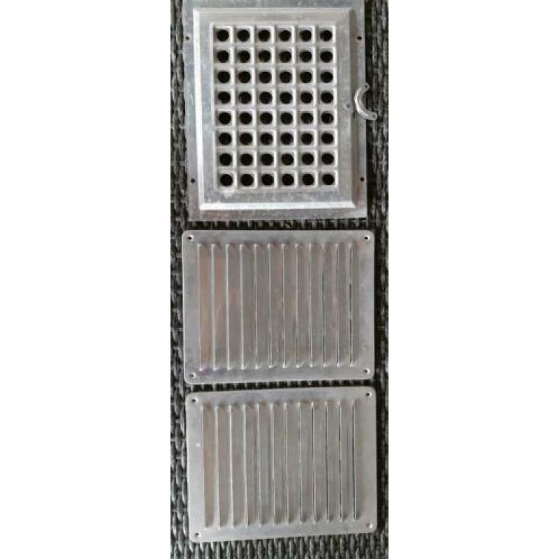 Schoepenrooster Ventilatierooster Afsluitbaar schuifrooster