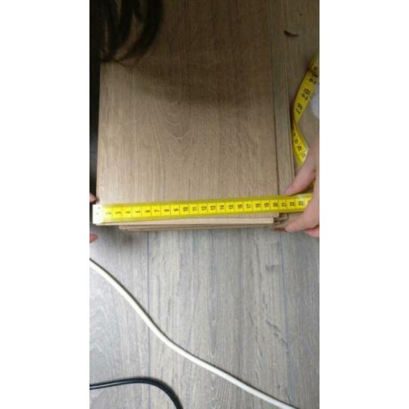 Klik laminaat 11,5m² en een beetje