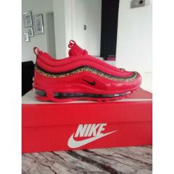 Nike air max 97 leopard pack rood maat 39 nieuw sneakers