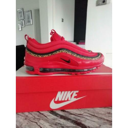 Nike air max 97 leopard pack rood maat 39 nieuw sneakers
