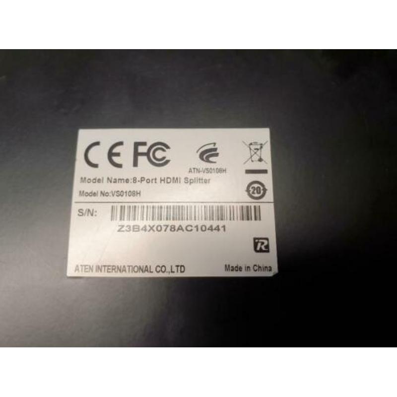 Aten VS0108H 8 port hdmi splitter