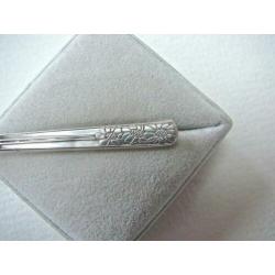 Zilveren oude antieke Broche lang fantasie model 800 zilver