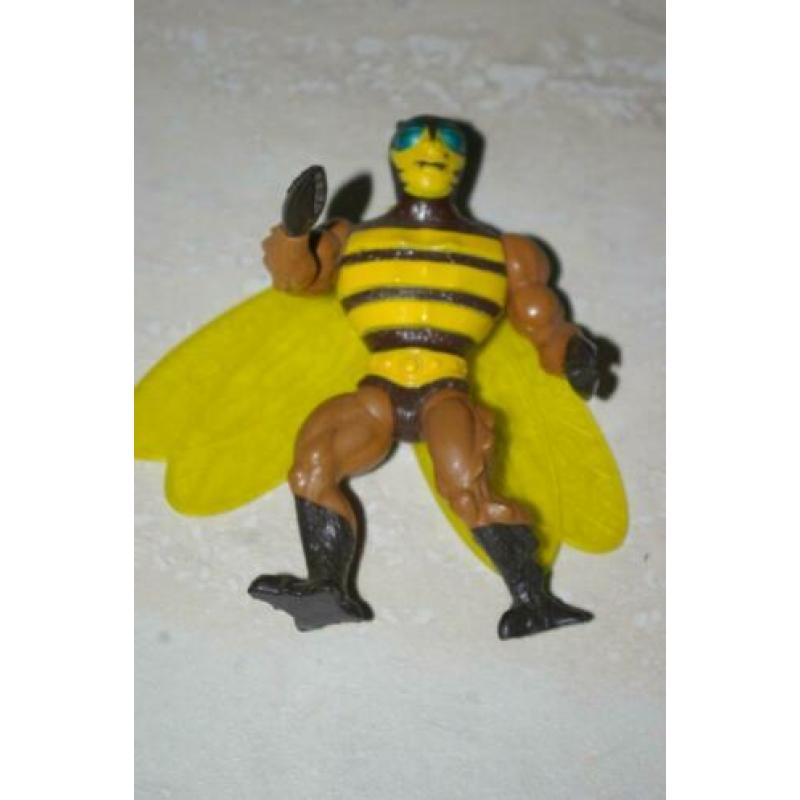 Diverse He-Man figuren en onderdelen.