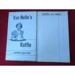 winkelboekje RECO met reclame voor Van Nelle.jaren 1950-1960