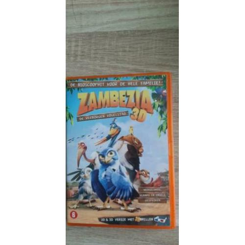 Dvd zambezia 3d