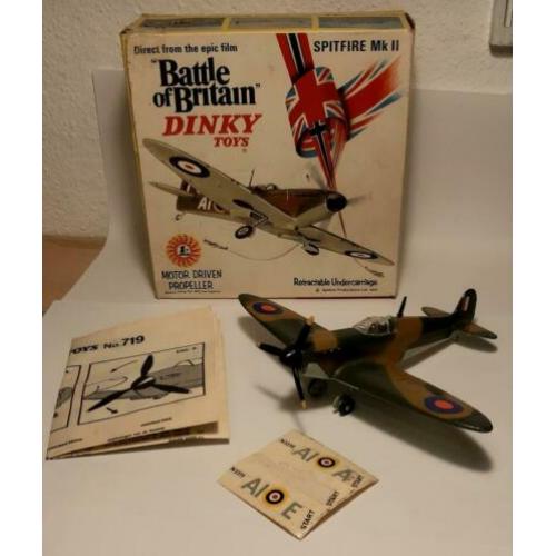 Dinky Toys, GB, # 719, Spitfire MK II exc+/boxed