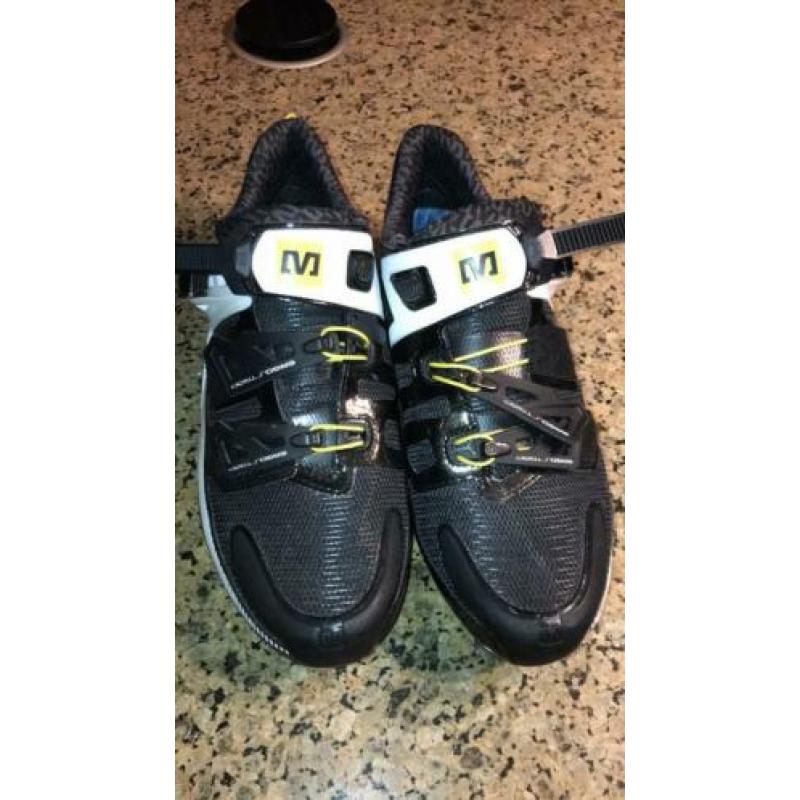 Mavic mtb schoen maat 44 2/3 maar 1x gedragen