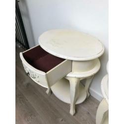 Brocante Vintage nachtkastjes