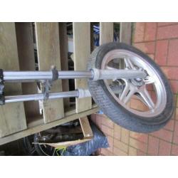 goldwing gl 1000/k3 voorvork + velg
