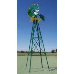 Exclusieve Grote USA- Windmolen Kogelgelagerd! 2.50m Zilver