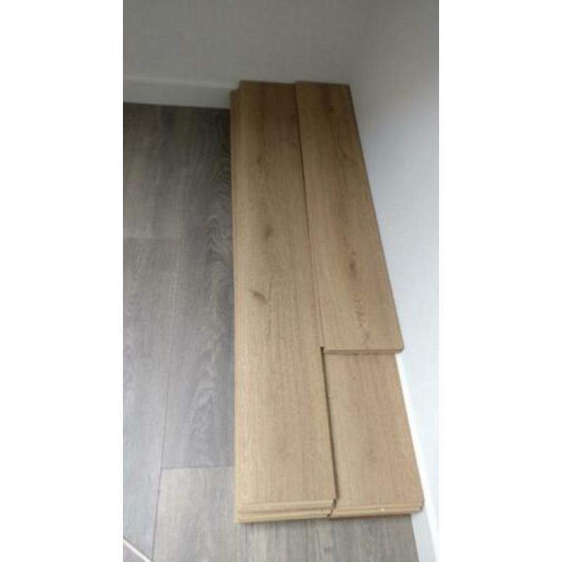 Klik laminaat 11,5m² en een beetje