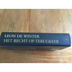 Roman “ het recht op terugkeer” leon de winter, nieuw
