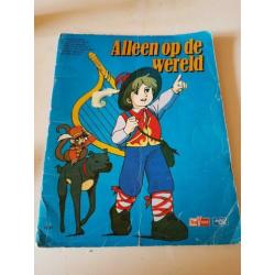 Boek alleen op de wereld plaatjes compleet