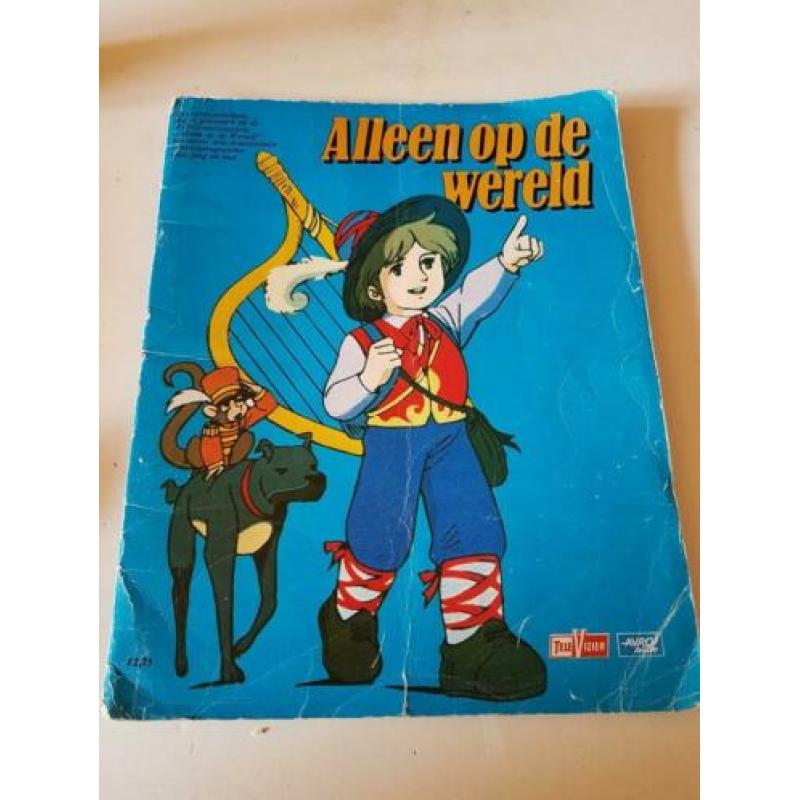 Boek alleen op de wereld plaatjes compleet