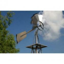 Exclusieve Grote USA- Windmolen Kogelgelagerd! 2.50m Zilver