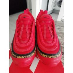 Nike air max 97 leopard pack rood maat 39 nieuw sneakers