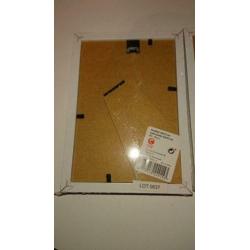 2 fotolijst Kruidvat wit 10x15 cm fotolijstjes NIEUW
