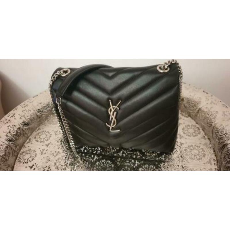 Leren crossbody bag