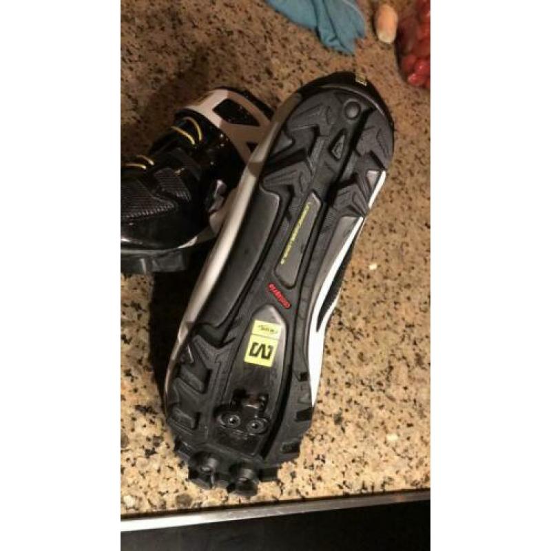 Mavic mtb schoen maat 44 2/3 maar 1x gedragen