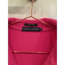 Ralph Lauren roze dames polo - Maat S