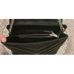 Leren crossbody bag