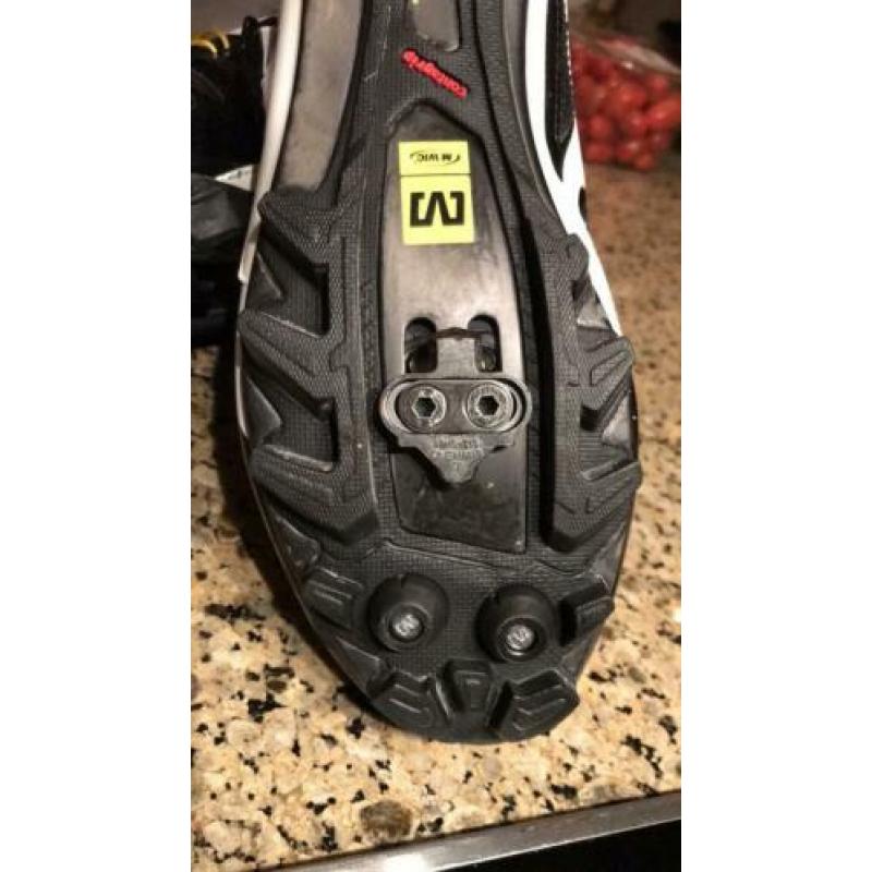 Mavic mtb schoen maat 44 2/3 maar 1x gedragen
