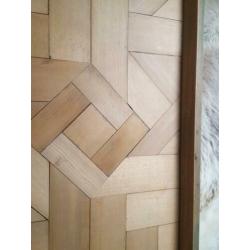 Handgemaakt HOUTEN DIENBLAD 68X42X6CM