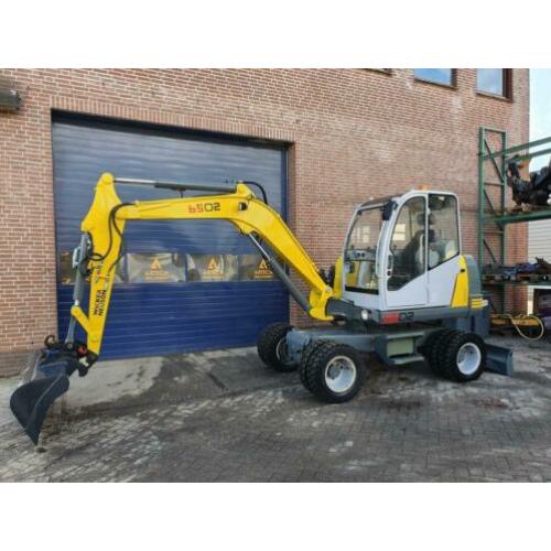 wacker neuson bobcat mobiele kraan 6503 6502 e55 (bj 2005)